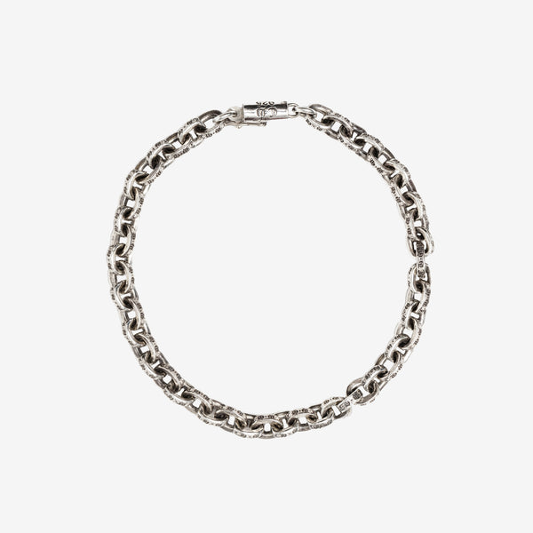Chrome Hearts Paperchain Bracelet in Sterling Silver